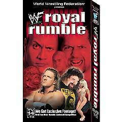 WWF WWE Royal Rumble 2000 Video SEALED Cactus Jack Triple H WWF WCW ECW TNA WWE