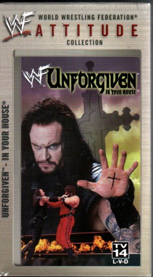 WWF Unforgiven 1998 Video SEALED WWE Inferno Match Kane Undertaker WWF WCW ECW TNA WWE