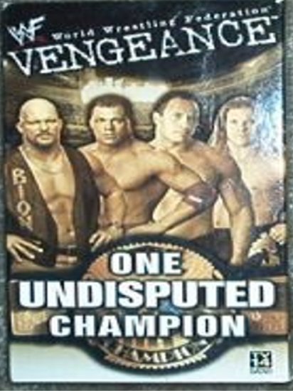 WWF Vengeance 2001 Video SEALED WWE Jericho Austin Rock WWF WCW ECW TNA WWE