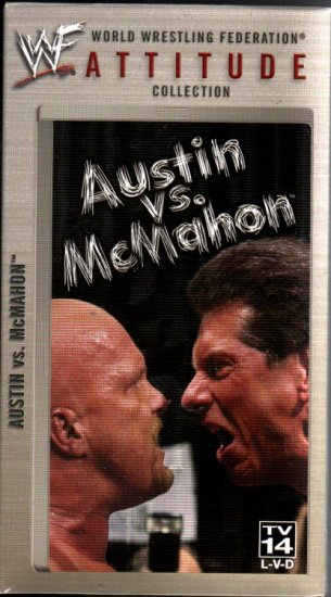 WWF Steve Austin vs Vince McMahon Video SEALED WWE WWF WCW ECW TNA WWE