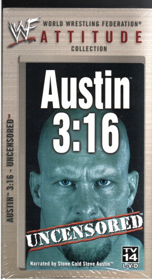 WWF Austin 3:16 Uncensored Video SEALED WWE Stone Cold WWF WCW ECW TNA WWE