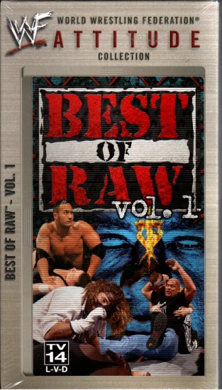 WWF Best of Raw Vol. 1 1997-1998 Video NEW SEALED WWE WWF WCW ECW TNA WWE