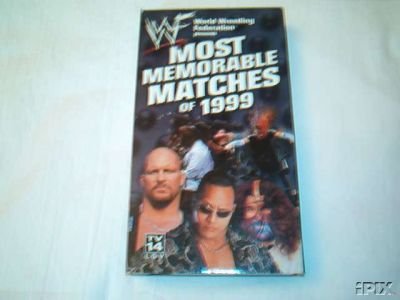 WWF Most Memorable Matches of 1999 SEALED Video WWE WWF WCW ECW TNA WWE