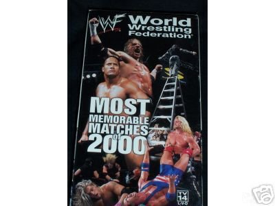 WWF Most Memorable Matches of 2000 Video SEALED WWE WWF WCW ECW TNA WWE