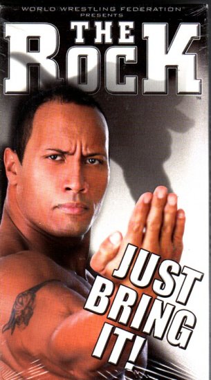 WWF The Rock Bring It Video SEALED WWE 2000-2001 WWF WCW ECW TNA WWE