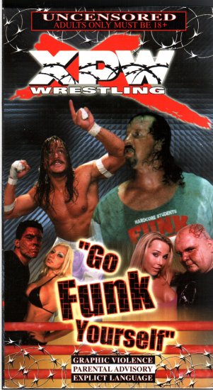 XPW Go Funk Yourself Video SEALED In Box WWF WWE WWF WCW ECW TNA WWE