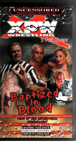 XPW Baptized In Blood 1 Video SEALED In Box WWF WWE WWF WCW ECW TNA WWE