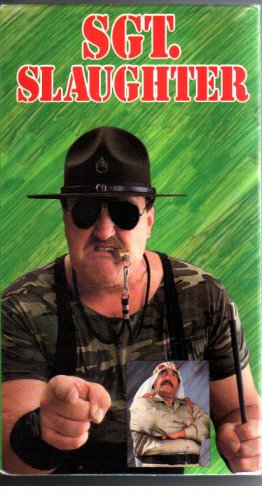 AWA Sgt Slaughter 1990 Video NEW SEALED WWF WWE RARE WWF WCW ECW TNA WWE