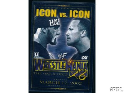 WWE WWF WrestleMania 18 2002 DVD SEALED Rock Hogan WWF WCW ECW TNA WWE