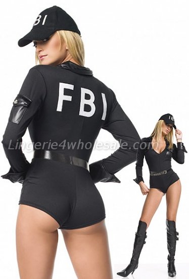 3pc FBI costume