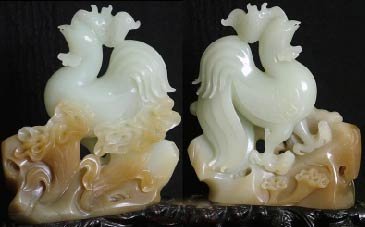 China real Hetian jade quality A