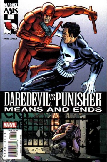 Marvel Comics DAREDEVIL VS. PUNISHER Means and Ends 1 - 6 David Lapham