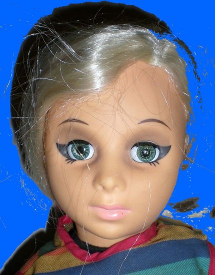 SCOOBA DOO blonde HIPPIE beatnik VINTAGE mattel DOLL