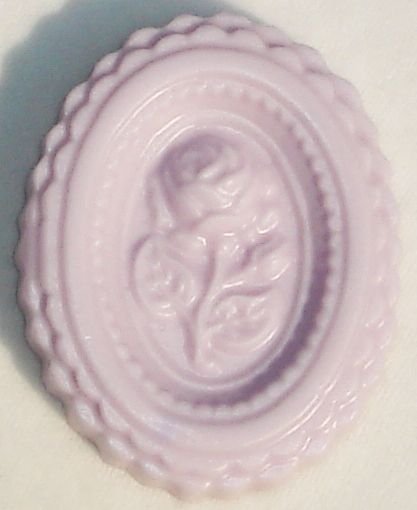 Lavender Vanilla - All Natural Goat Milk Soap - Oval Rose Bar