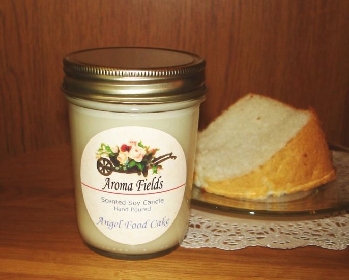 Angel Food Cake - Highly Scented Soy Candle