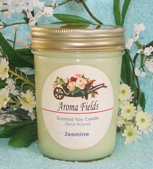 Jasmine - Highly Scented Soy Candle