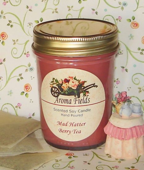 Mad Hatter Berry Tea - Highly Scented Soy Candle