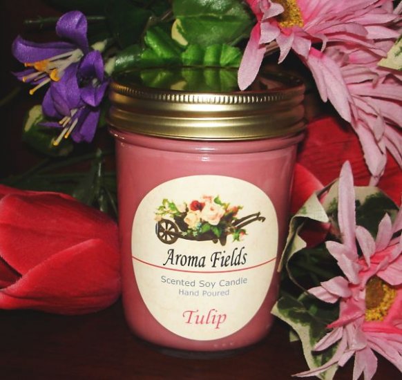 Tulip - Highly Scented Soy Candle