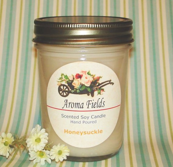 Honeysuckle - Highly Scented Soy Candle