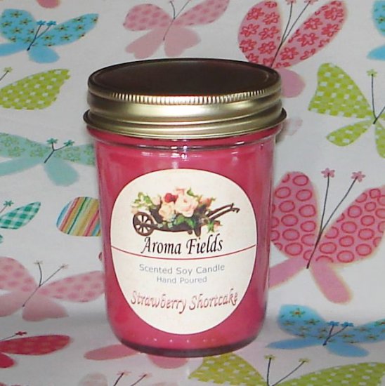 Strawberry Shortcake - Highly Scented Soy Candle