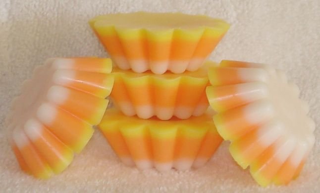 Candy Corn - 4 Highly Scented Soy Wax Tarts