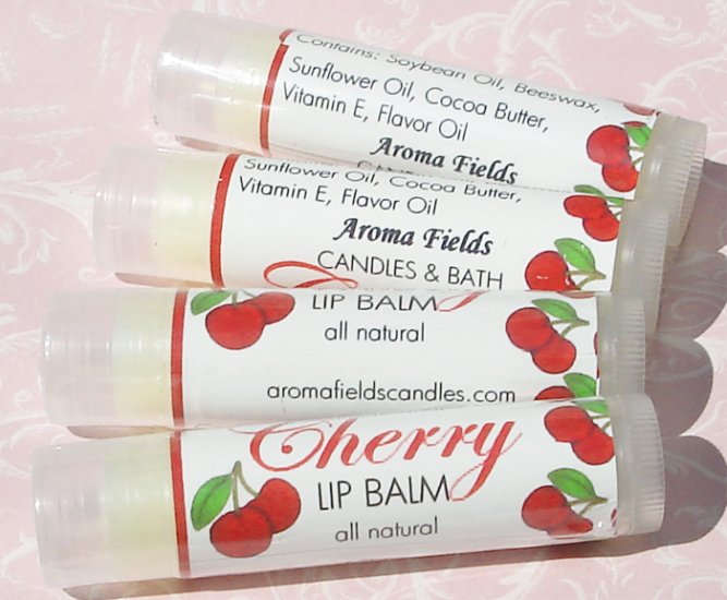 Natural Luscious Lip Balm - Cherry