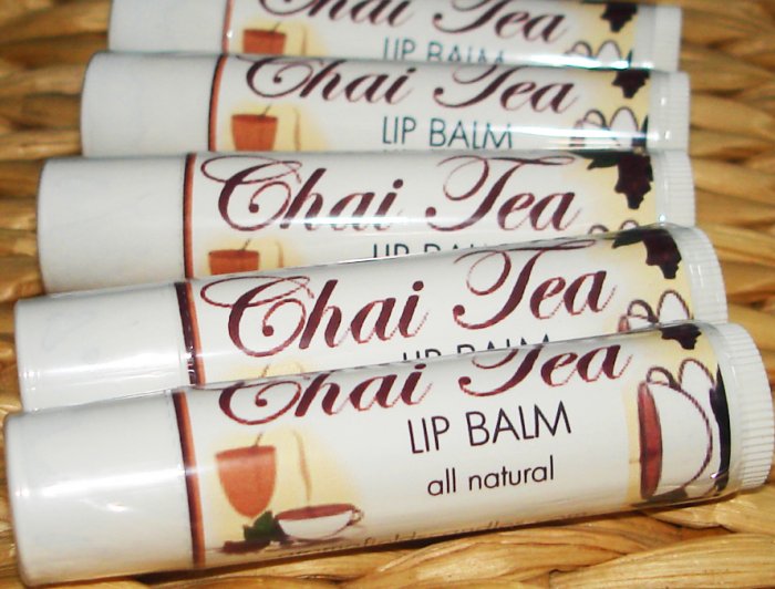 Natural Luscious Lip Balm - Chai Tea