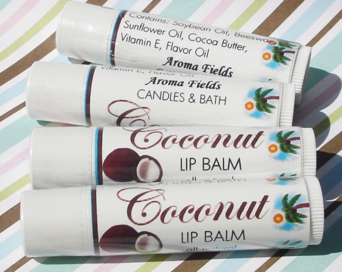 Natural Luscious Lip Balm - Coconut