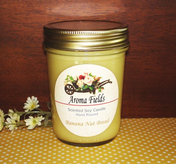 Banana Nut Bread - Highly Scented Soy Candle