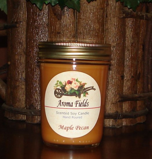 Maple Pecan - Highly Scented Soy Candle