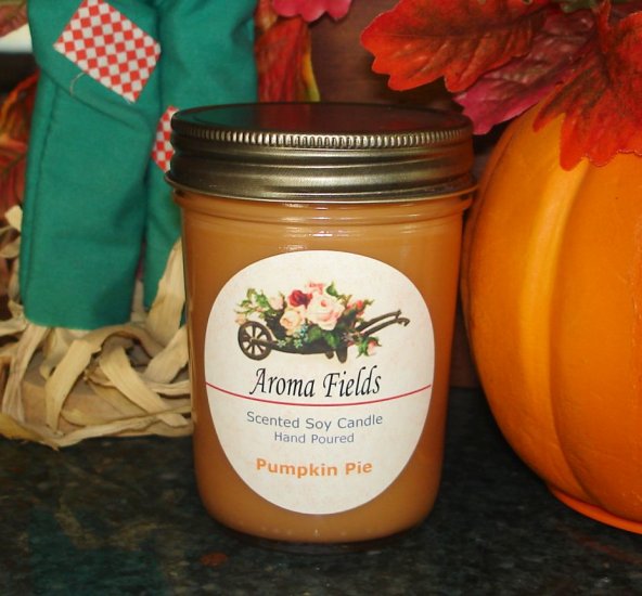 Pumpkin Pie - Highly Scented Soy Holiday Candle