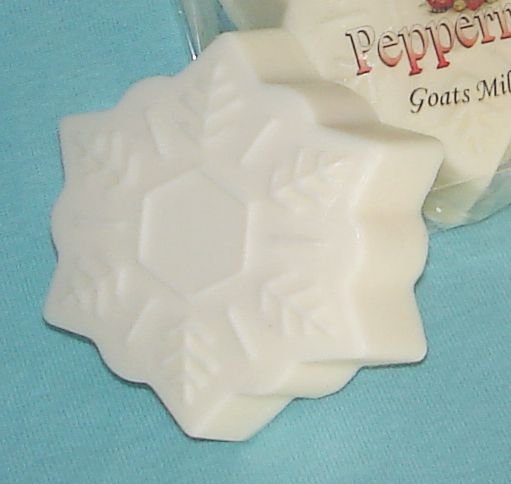 Snowflake - All Natural Holiday Goat Milk Soap