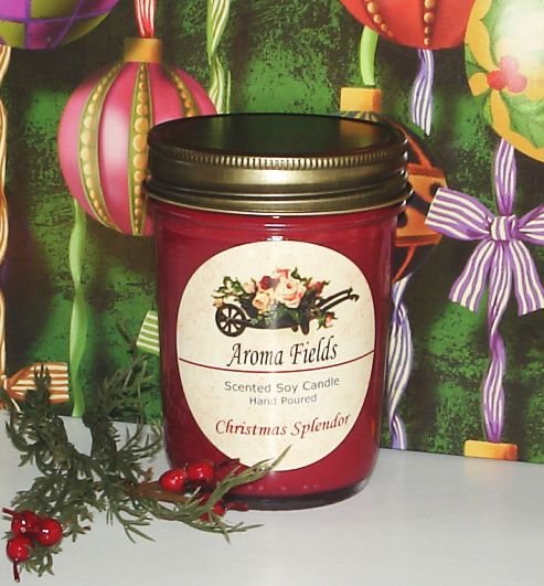 Christmas Splendor - Highly Scented Soy Candle