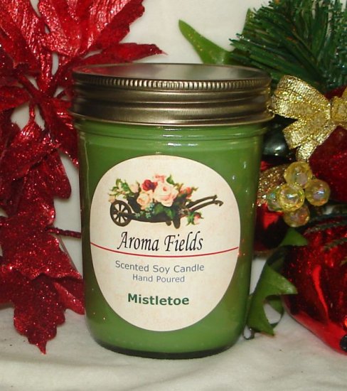 Mistletoe - Highly Scented Soy Candle
