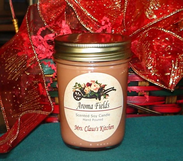 Mrs. Claus's Kitchen - Highly Scented Holiday Soy Candle