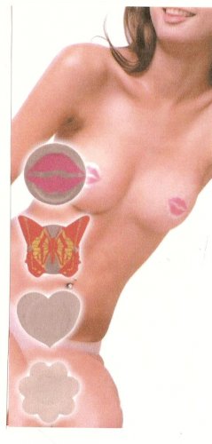 Womens Lingerie Sexy Nipple Covers Pasties 4 Pk