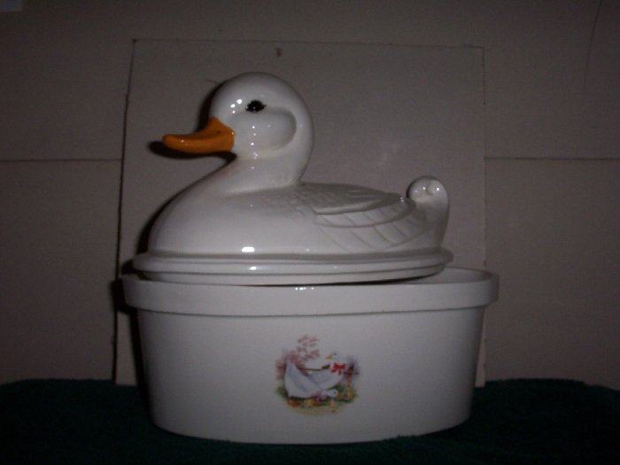 Duck Cookie Jar