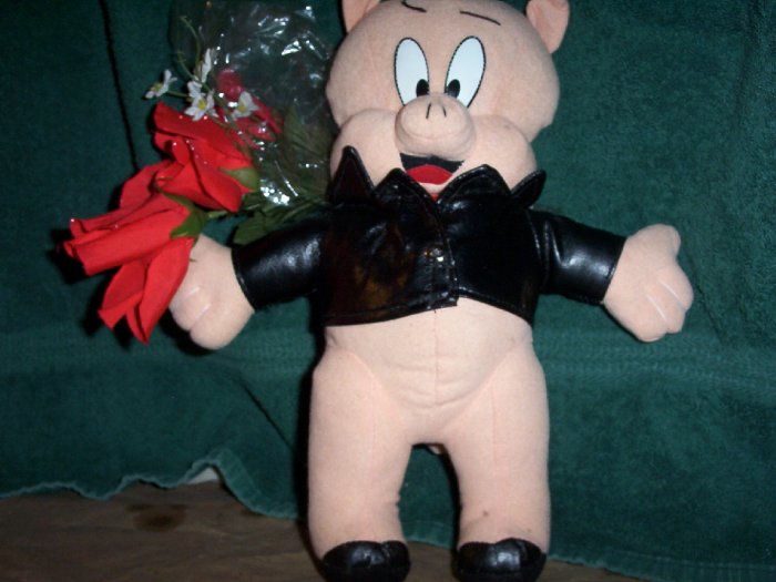 Let Porky Pig Present Your Loved One Some Roses