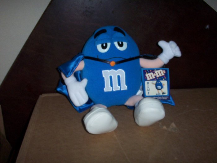 Big Blue M and M 2001Plush