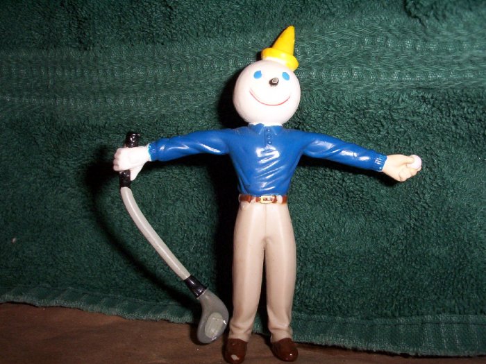 2 Jack in the Box Rubber Action Figures