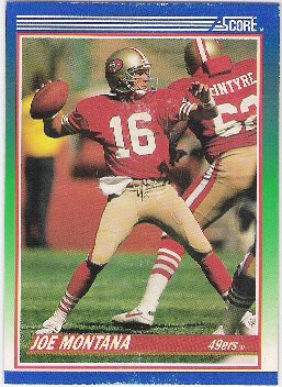 Joe Montana 1990 Score