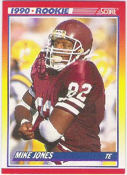Mike Jones 1990 Rookie Score