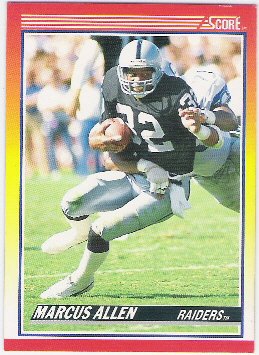 Marcus Allen 1990 Score