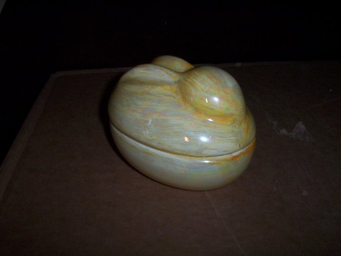 Egg Shaped Bunny 2 Piece Bowl