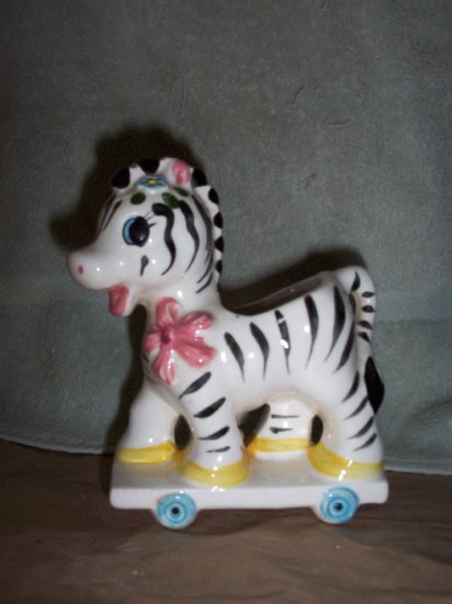 Adorable Zebra Planter