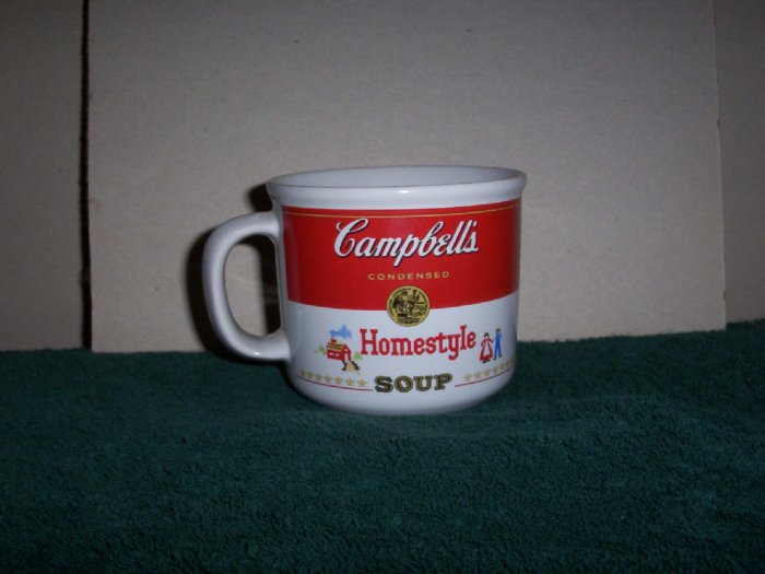 Pair of Homestyle Campbells Soup Mugs