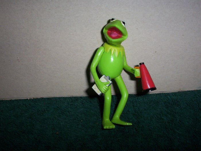 Three Muppets Plastic Characters