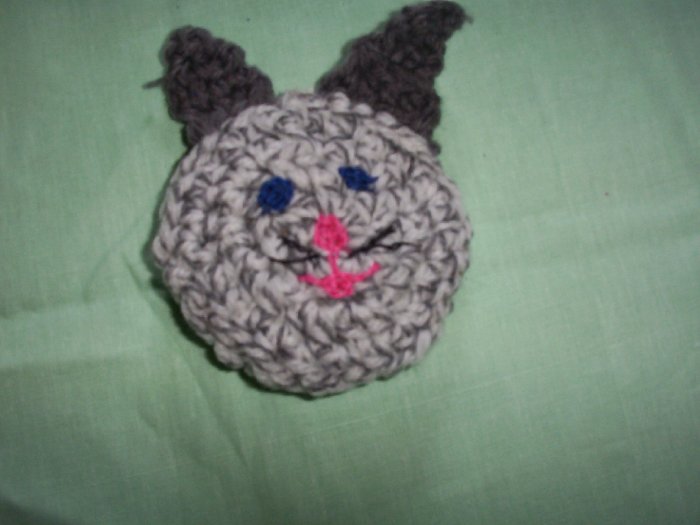 Lil Grey Bunny Catnip Critter