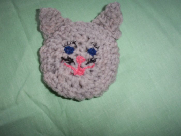 Light Grey Kitty Catnip Critter