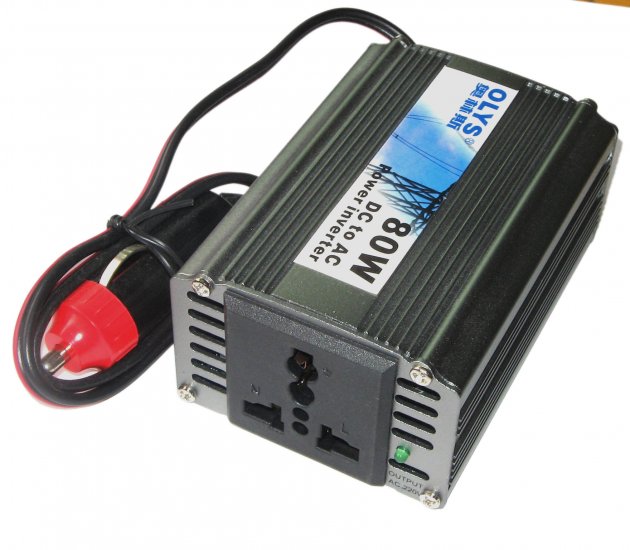 Brand new Mini Car Power Inverter 80W DC to AC Power Inverter PI812-USB